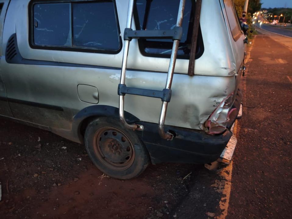 Foto 4 de 4 — Motociclista sofre fratura grave após acidente no acesso ao Parque São Paulo